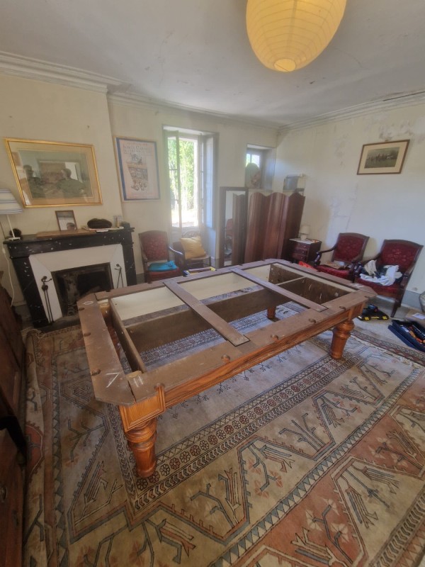 Remontage d’un billard français .