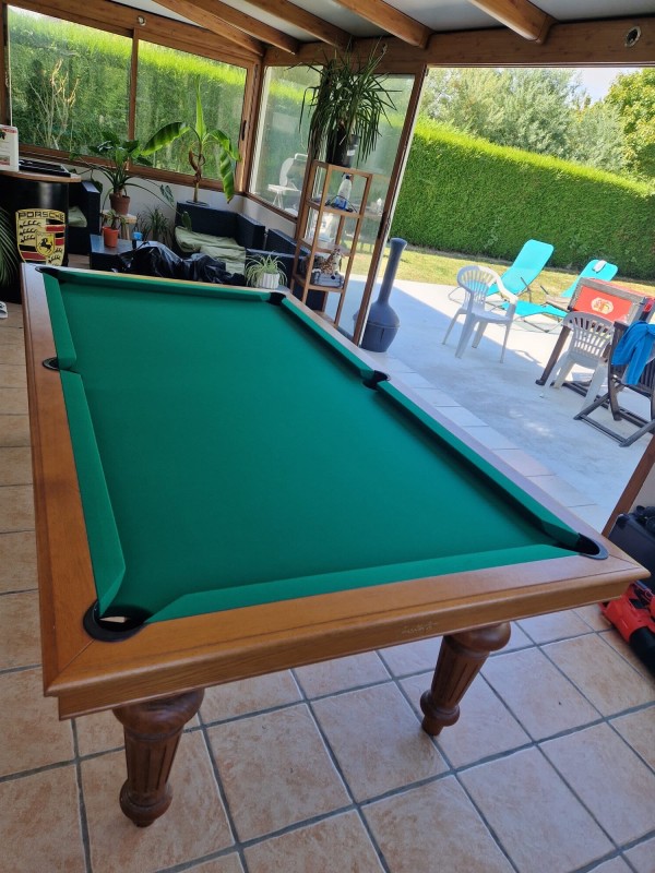 Changement de Tapis de billard 