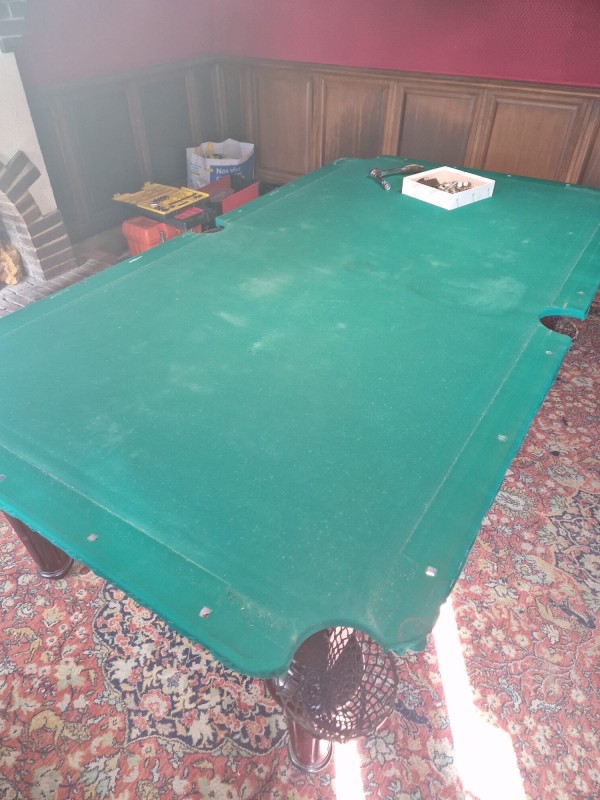 Déménagement et réfection d’un Billard