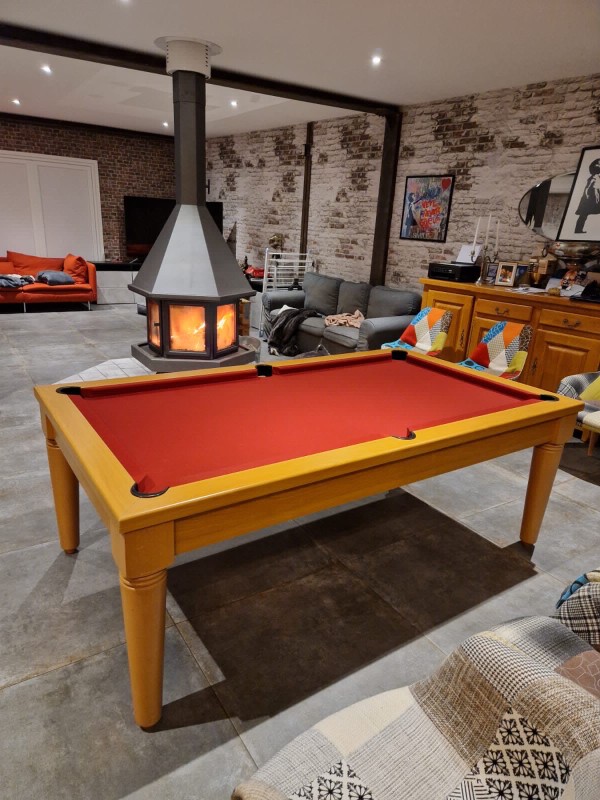 Réfection d’un tapis de billard