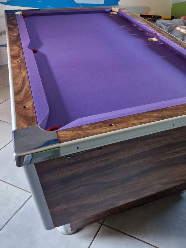  Réfection d’un tapis de billard 