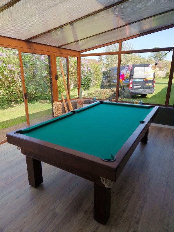 déménagement d’un billard américain