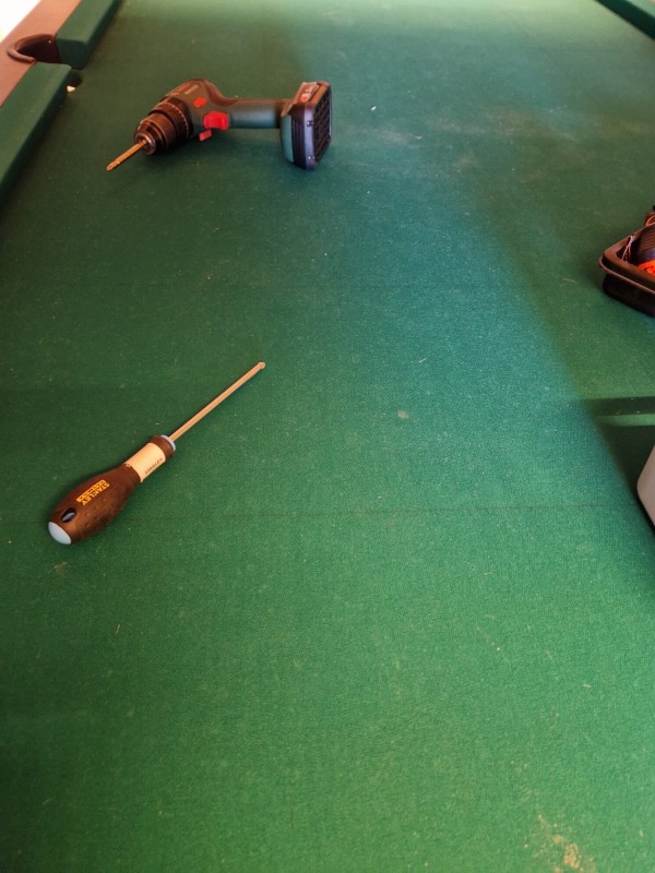 déménagement d’un billard américain