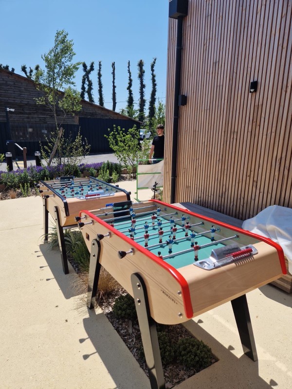 Location de deux baby-foot Bonzini 