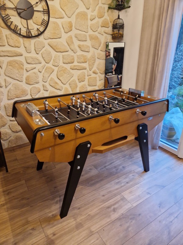 Baby foot Petiot merisier 