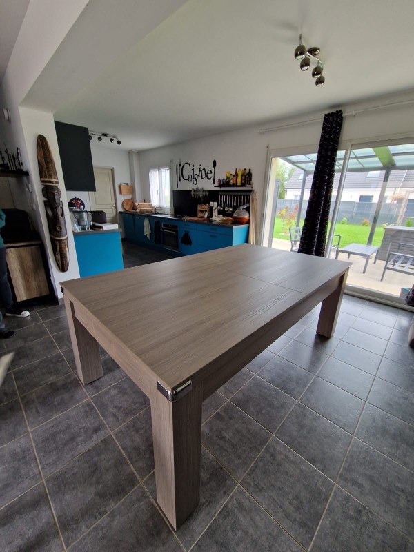 Billard table pool tapis vert