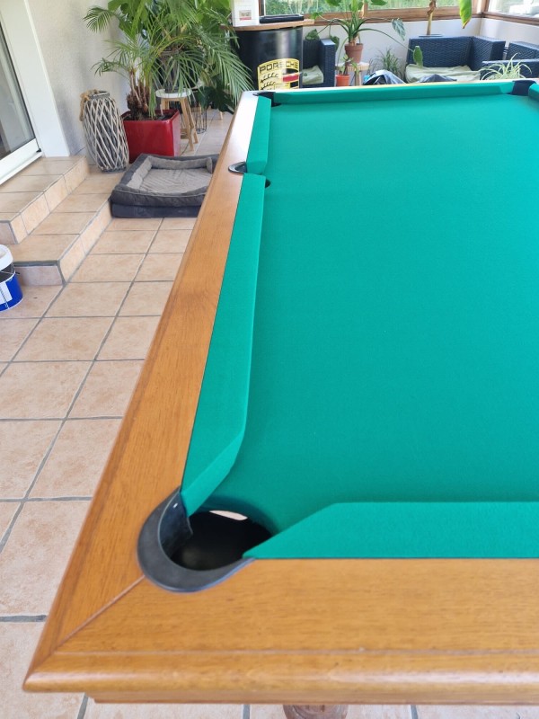 Changement de Tapis de billard 