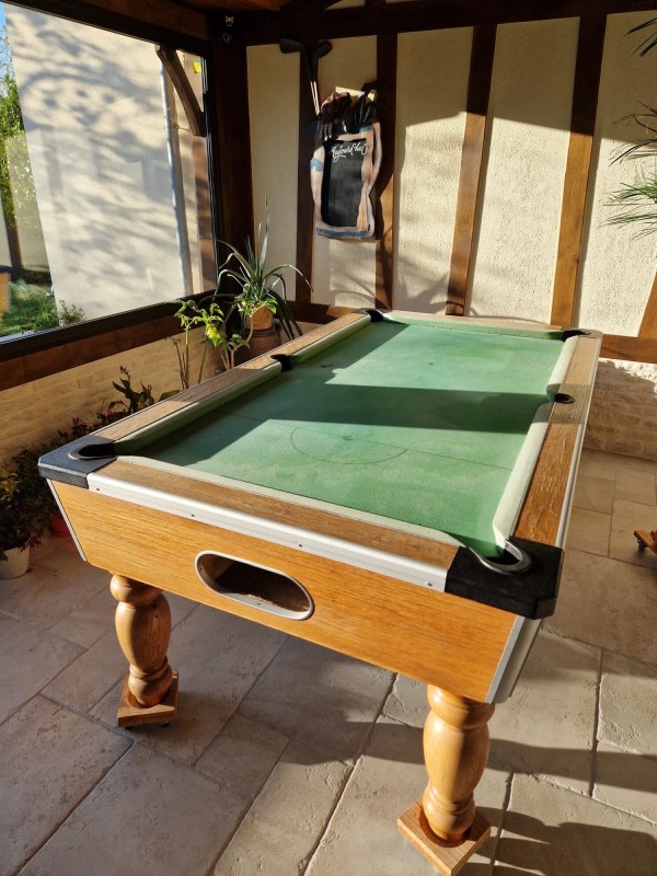 Remise en état d’un billard 