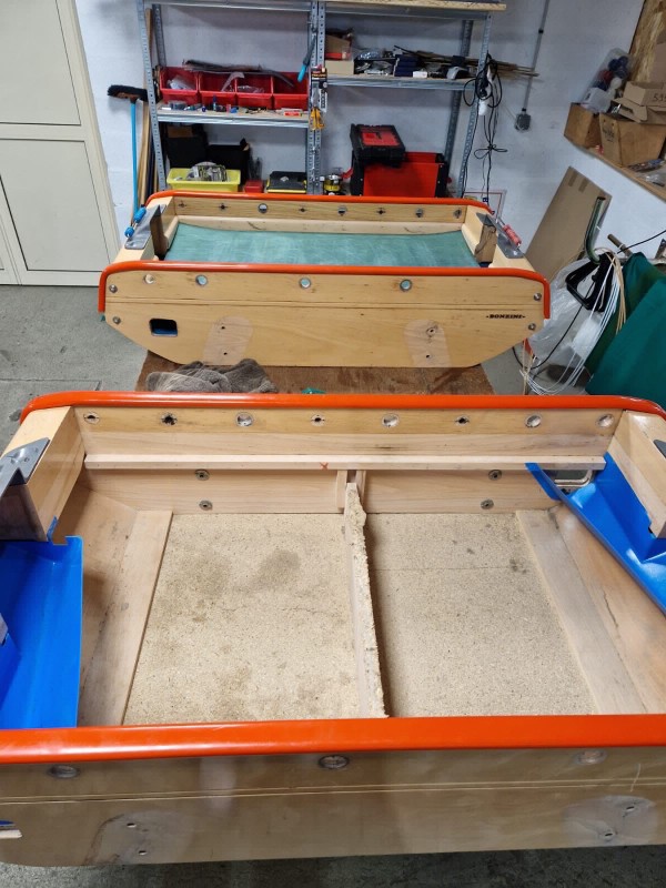 Remsise en état de Baby-foot