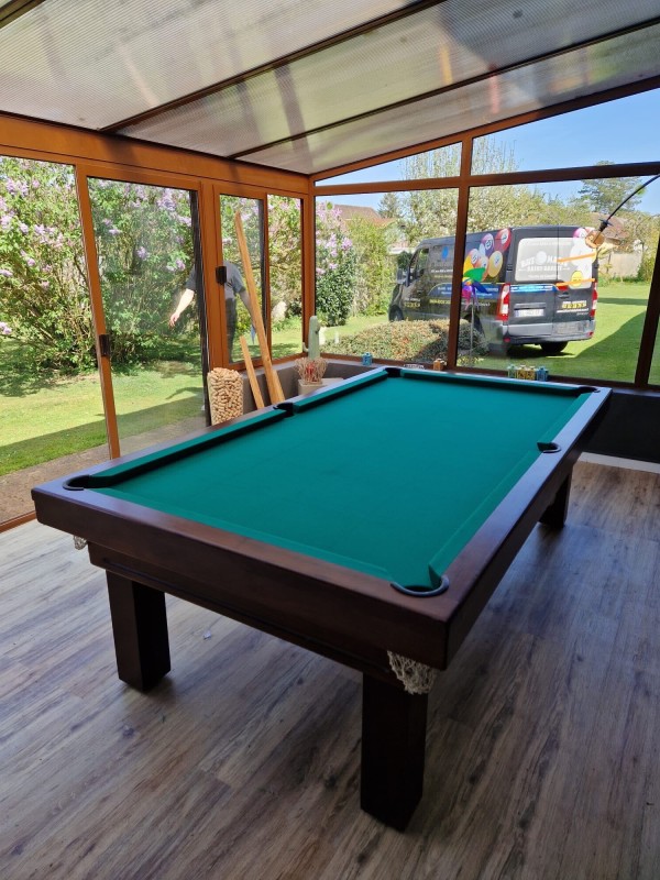 déménagement d’un billard américain