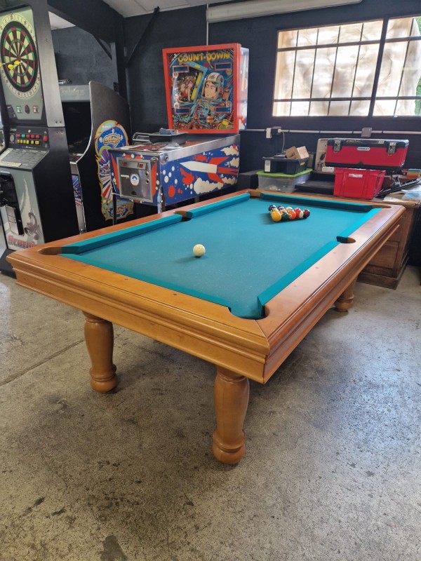 Remise en état d’un billard