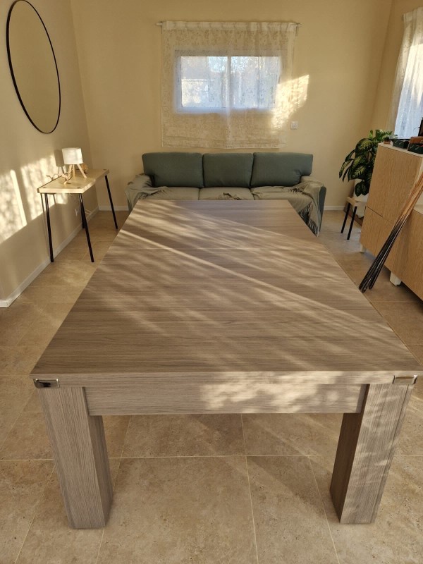 Billard table bois flotté
