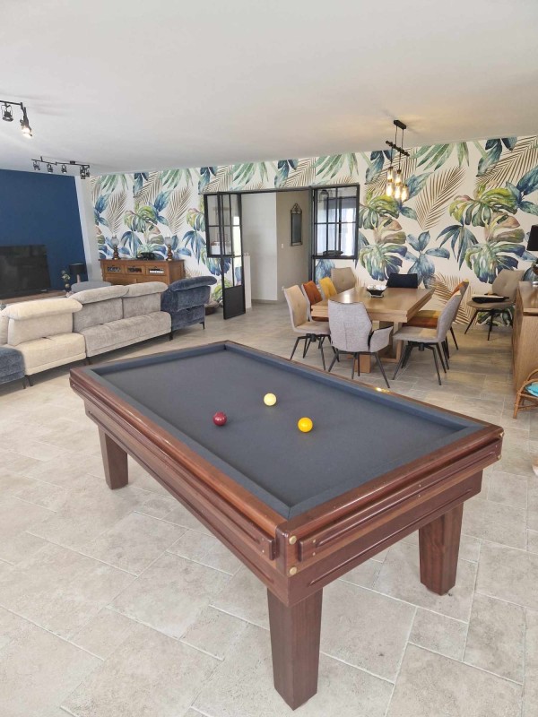 Remontage et réfection tapis Billard.