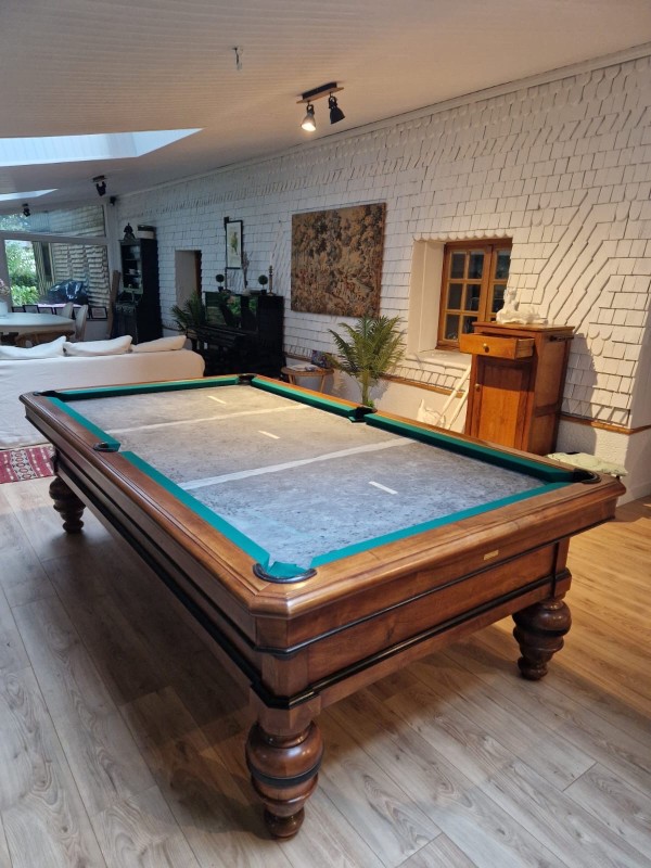 Réfection et montage d’un tapis billard