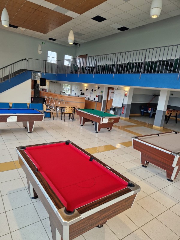 Restauration de 4 billards dans un lycée