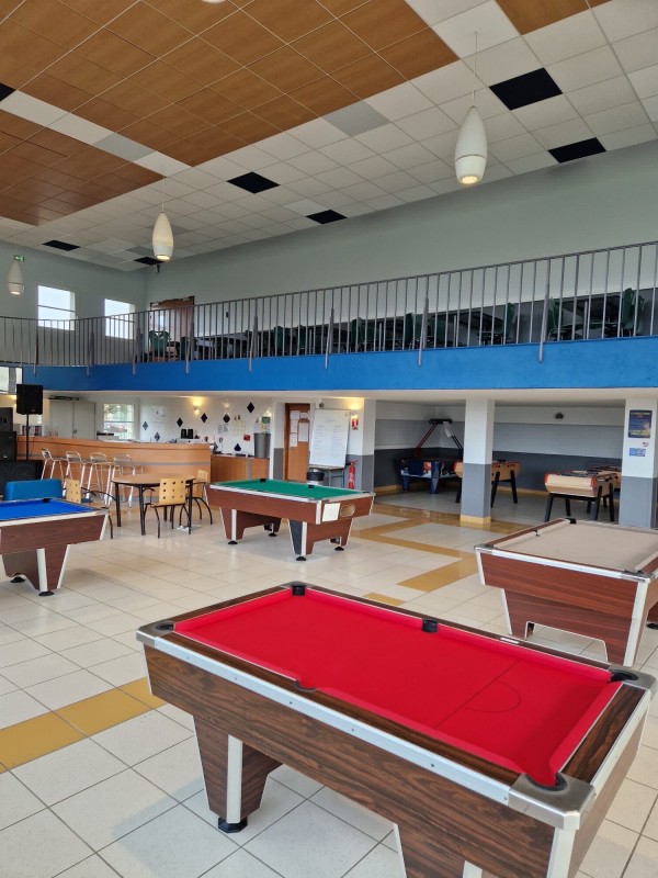 Restauration de 4 billards dans un lycée