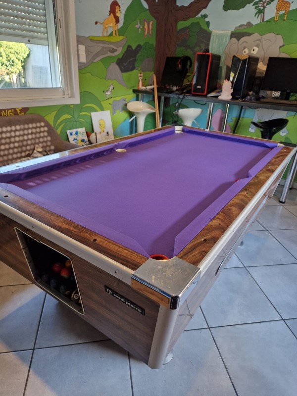  Réfection d’un tapis de billard 