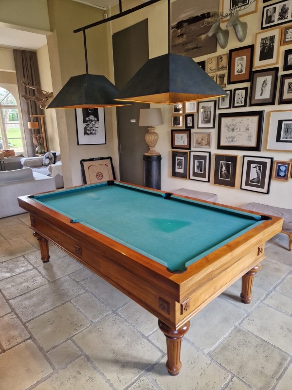 Réfection d’un tapis de billard 