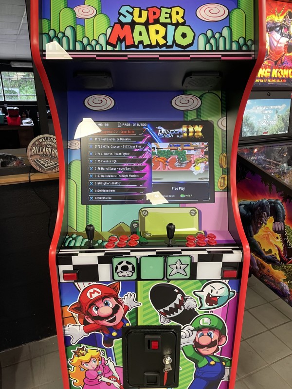 BORNE D’ARCADE MARIO BROS