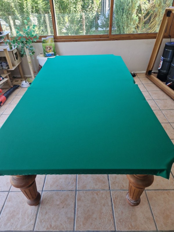 Changement de Tapis de billard 