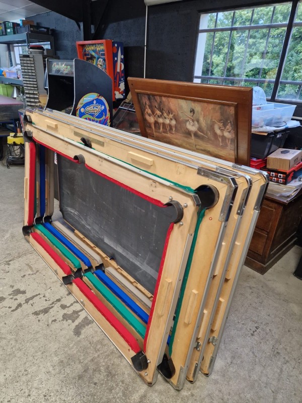 Restauration de 4 billards dans un lycée