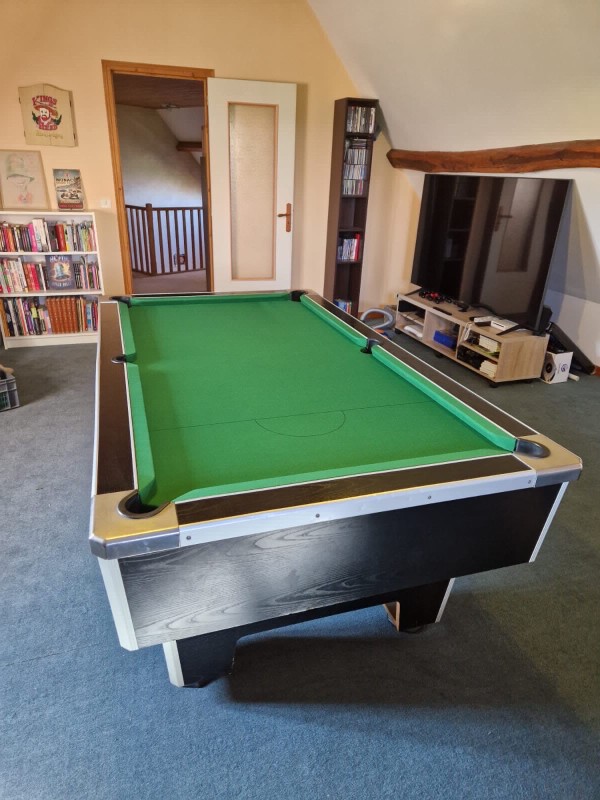 Réfection d’un tapis de billard