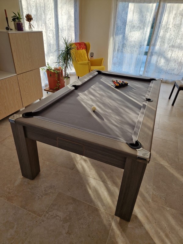 Billard table bois flotté