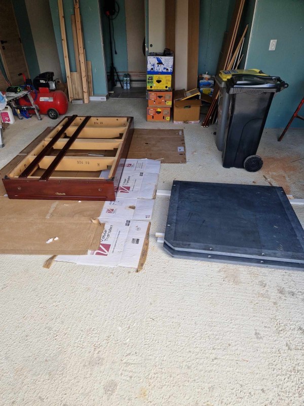 Remontage et réfection tapis Billard.