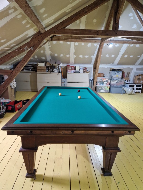 Remise en état d’un billard Français