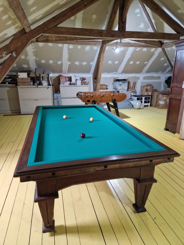 Remise en état d’un billard Français