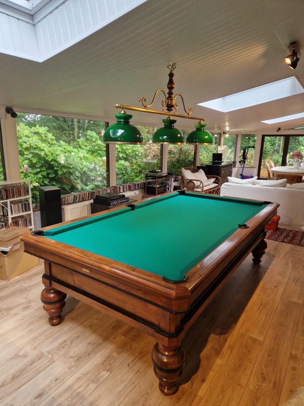 Réfection et montage d’un tapis billard