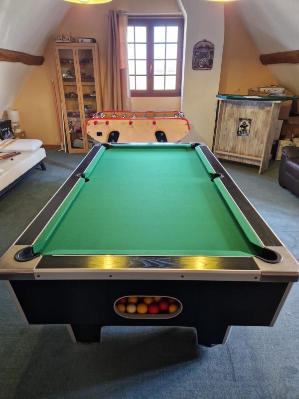 Réfection d’un tapis de billard