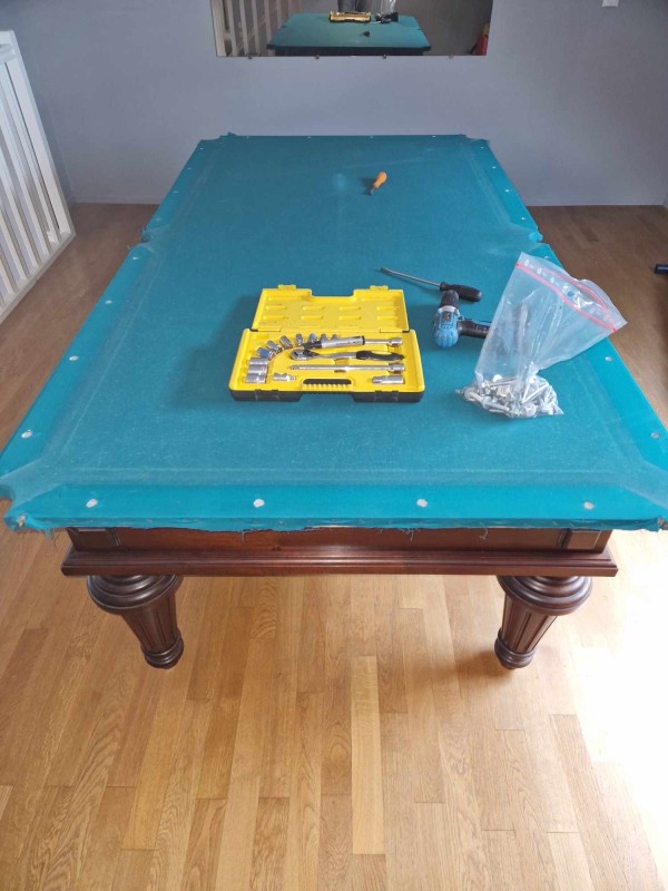 Exemple de prestation (Billard Américain de 2,40m)