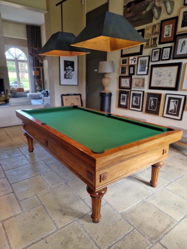 Réfection d’un tapis de billard 