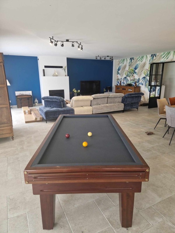 Remontage et réfection tapis Billard.