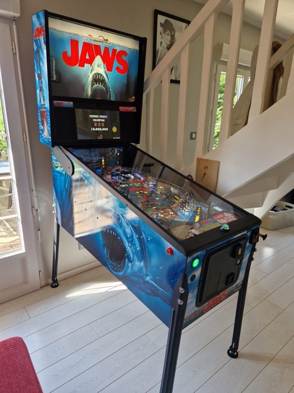 Flippers Stern « JAWS » neuf VENDU