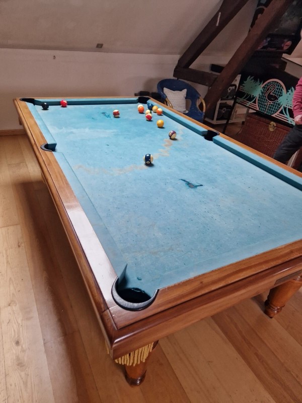 Exemple de prestation (Tapis vert bleu)