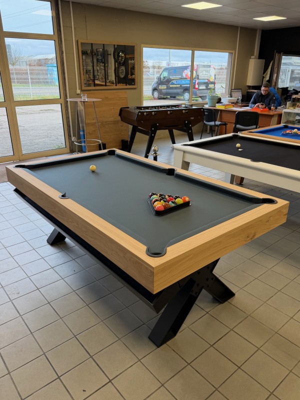 BILLARD PETIOT « WOOD & STEEL »