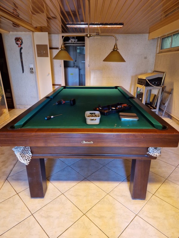 déménagement d’un billard américain